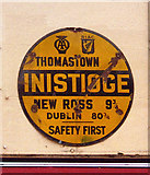 S6337 : Old AA and RIAC Sign set on the Woodstock Hotel in Inistioge by Milestone Society
