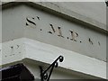 Old Boundary Marker on Gascoyne House, Trim Bridge, Bath