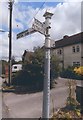 Direction Sign - Signpost in Over Stratton