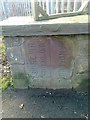 SD9505 : Old Boundary Marker by the A62, Huddersfield Road, Austerlands by Milestone Society
