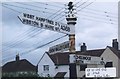 Old Direction Sign - Signpost by the A368, The Street, Bishop Sutton