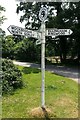 Old Direction Sign - Signpost by Ellingham Drove, Rockford