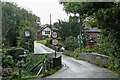 Basfordbridge Lane crossing the canal in Cheddleton, Staffordshire