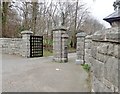 Main gate to Derrymore Park, Bessbrook