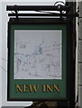 Sign for the New Inn, Hollingworth