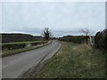 Longdike Lane heading east from a 113 metre spot height