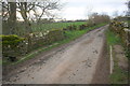 Bridge taking rural road over Harthwaite Sike