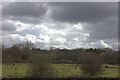 Rain clouds to the south of River Stort