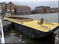 SO8218 : Split hopper barge "Teme", Gloucester Docks by Rudi Winter