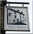 Sign for the Dreel Tavern