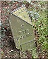 Old Milepost by the A31, Ringwood Road, St Leonards