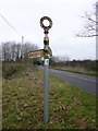 Direction Sign - Signpost on Burley Road, Winkton