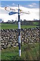 Old Direction Sign - Signpost near Low Knipe, Bampton parish