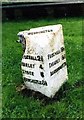 Old Milepost by the A52, Ash Bank Road, Werrington