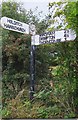 Direction Sign - Signpost near Broad Bridge in Chard Junction