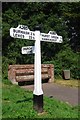 Old Direction Sign - Signpost by the A265, High Street, Etchingham