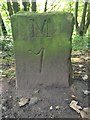 Old milemarker by the Manchester, Bolton & Bury Canal, Ringley