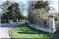 Driveway/Entrance to Cleatham Hall