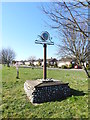 TG1642 : Beeston Regis village sign by Adrian S Pye