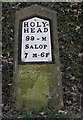 Old Milestone by the former A5, Great Ness parish