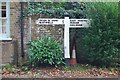 Old Direction Sign - Signpost by Rocks Lane, Waldron