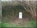 Old Milestone by the former A392, St Columb Road