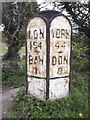 Old Milepost by the A638, Bawtry