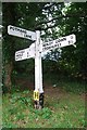 Direction Sign - Signpost by Church Lane, Catsfield