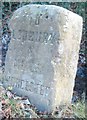 Old Milestone by the B4220, Pow Green, Bosbury parish