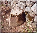 Old Milestone by the B880, at Inglewood, Kilmory parish