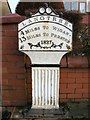 Old Milepost by the A49, Preston Road, Standish