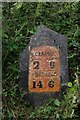 Old Milestone by the A548, Pant Siglan, northeast of Llanrwst