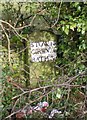 SP0609 : Old Milestone by the A429, north of Foss Cross, Chedworth parish by J Stanbridge