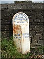 Old Milestone by the A56, Colne and Broughton Road