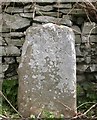 Old Milestone by the B4520, Castell Madoc, north of Brecon