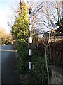 Direction Sign - Signpost by the B6310, Snows Green Road, Shotley Bridge