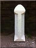 SD9726 : Old Milestone by the A646, Halifax Road, Charlestown by C Minto