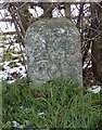 Old Milestone by the A119, High Road, Stapleford parish