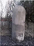 NT2374 : Old Milestone by the A90, Queensferry Road, Edinburgh by Milestone Society