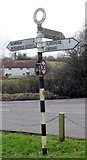 SU5828 : Direction Sign - Signpost on the B3046 in Cheriton by A Savill