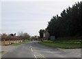 Entering  Garton-on-the-Wolds  on  the  A166