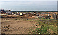 Houses under construction, Bishops Gate development off Harbury Lane, Heathcote