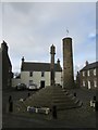 Market Cross/War Memorial and Round Tower, Abernethy