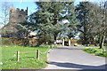 Entrance to church, Burbage