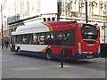 Biogas-fuelled bus in Fawcett Street