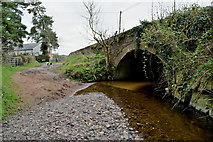 H5957 : Stream and Ballynasaggart Bridge, Ballynasaggart by Kenneth  Allen