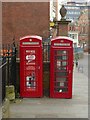 Two K6 telephone kiosks, Low Pavement, Nottingham