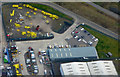 SGN Paisley Depot from the air