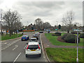 Junction of Three Arch Road with A23