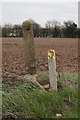 NYCC boundary stone on Oldgates Lane